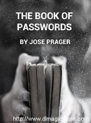 THE BOOK OF PASSWORDS BY JOSE PRAGER (INSTANT DOWNLOAD)
