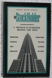 THE STOCKHOLDER By GREGORY WILSON AND CHRIS SMITH
