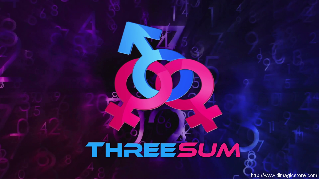 THREESUM by David Jonathan (Instant Download)