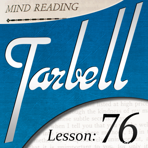 Tarbell 76 Mind Reading Mysteries Part 2
