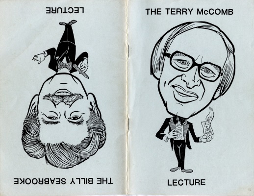 The Billy Seabrooke, Terry McComb Lecture by Gordon Miller