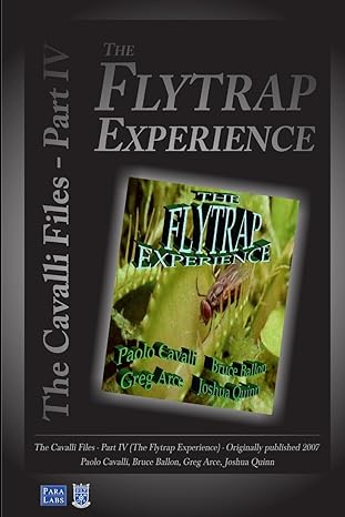 The Flytrap Experience by Paolo Cavalli & Greg Arce