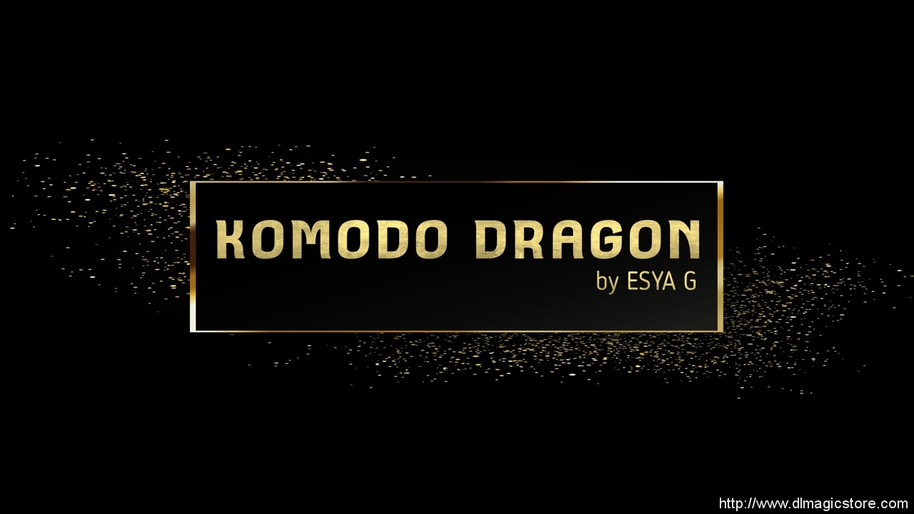 The Komodo Dragon by Esya G (Instant Download)