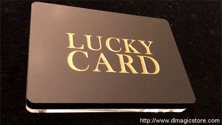 The Lucky Card Deluxe by Wayne Dobson