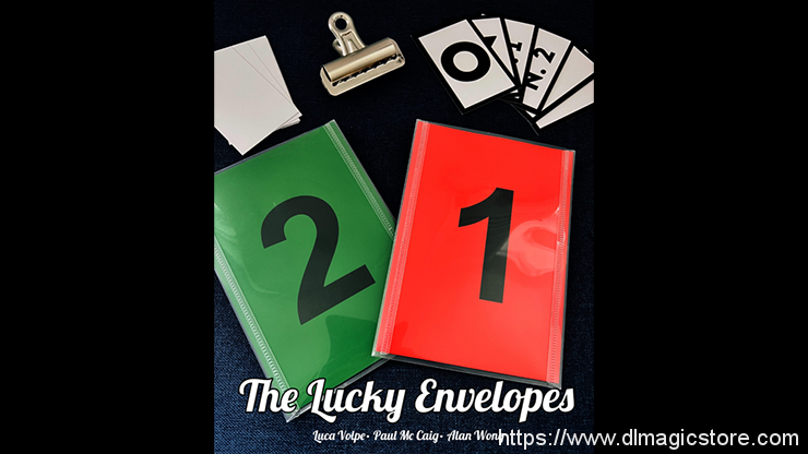 The Lucky Envelopes by Luca Volpe, Paul McCaig, and Alan Wong (Gimmicks Not Included)