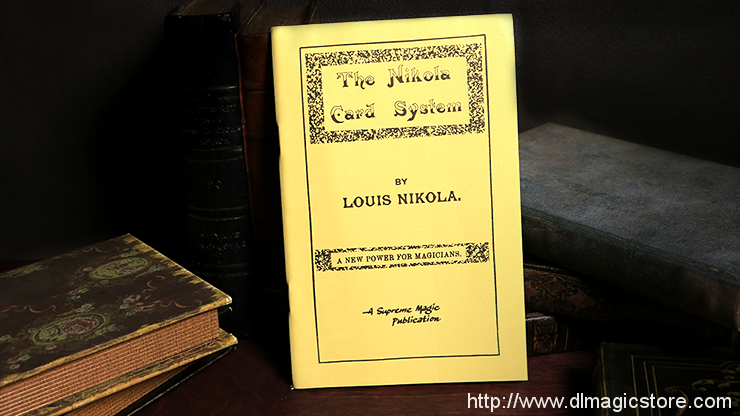 The Nikola Card System by Louis Nikola