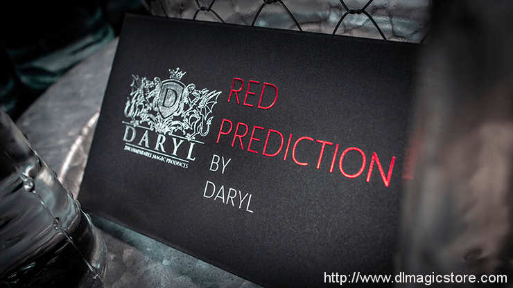 The Red Prediction by Daryl (Gimmick Not Included)