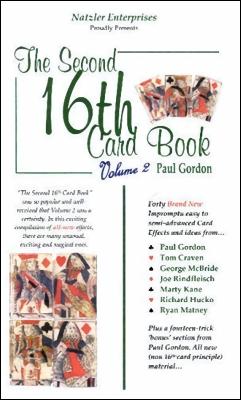 The Second 16th Card Book: Volume 2 by Paul Gordon