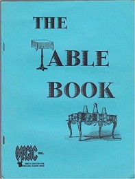 The Table Book By Gene Gloye