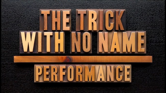 The Trick with No Name by John Carey