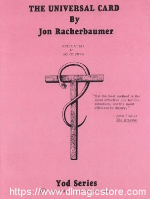 The Universal Card by Jon Racherbaumer