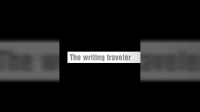 The Writing Traveler by Frederick Hoffmann