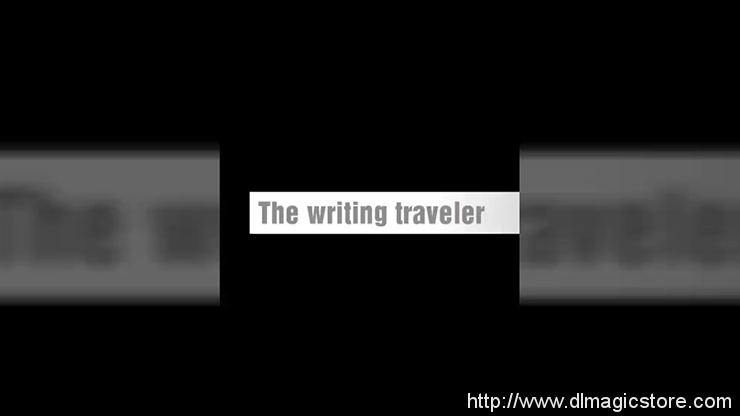 The Writing Traveler by Frederick Hoffmann