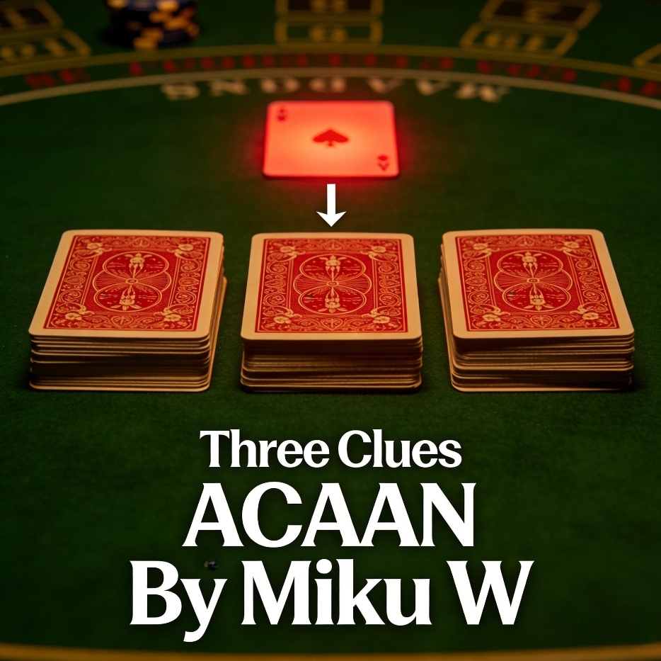 Three Clues ACAAN By Miku W (Instant Download)