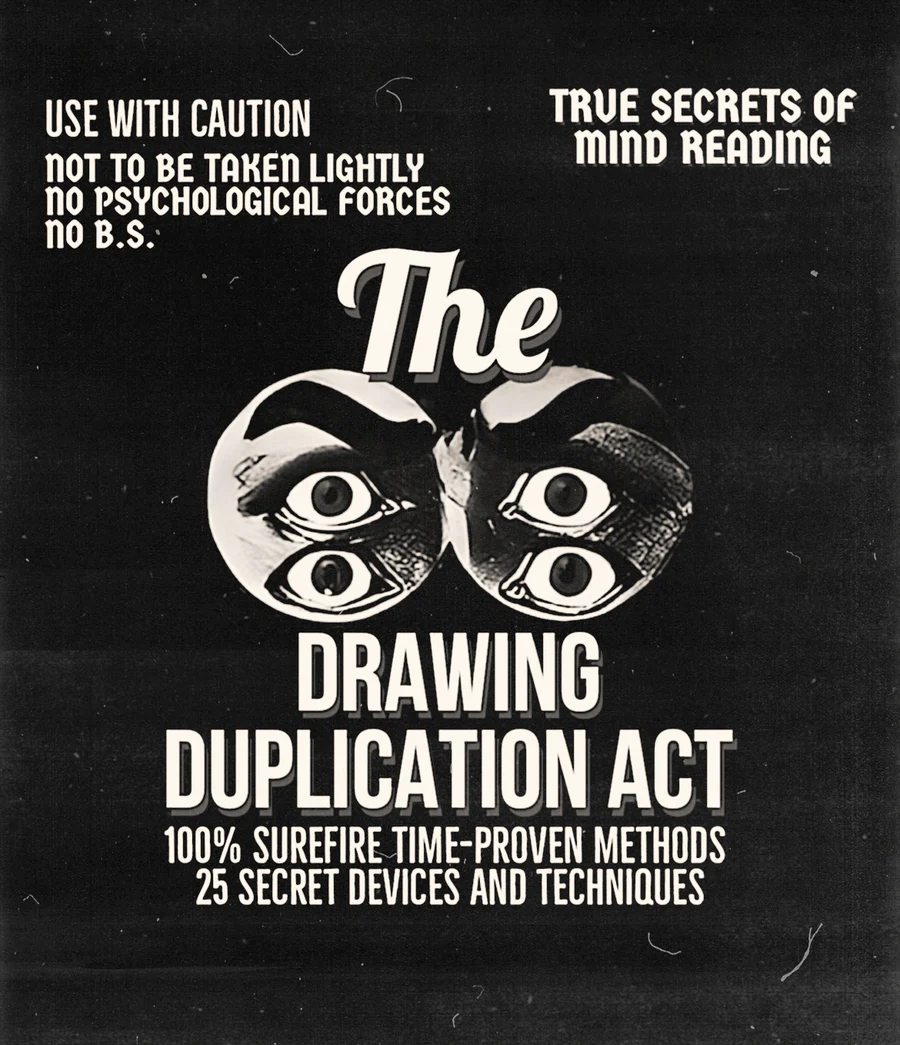 True Secrets of Mind Reading – The Drawing Duplication Act