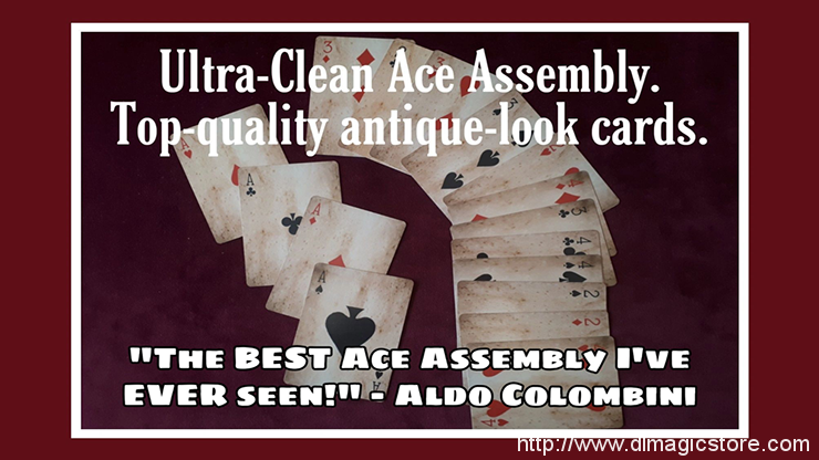 Ultra Clean Ace Assembly by Paul Gordon (Gimmick Not Included)