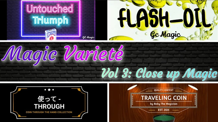 Variete Magic Vol 3 Close – Up Magic by Gonzalo Cuscuna