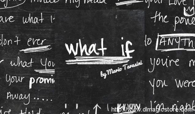 What if… by Mario Tarasini (Instant Download)
