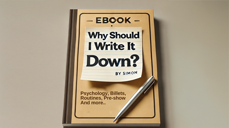 Why Should I Write it Down? by Simon