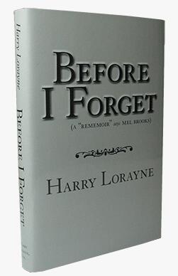 Before I Forget by Harry Lorayne