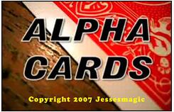 Alpha Cards by Jesse Feinberg