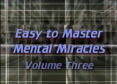 Easy To Master Mental Miracles Vol 3 by Richard Osterlind