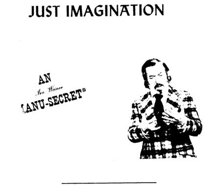 Just Imagination by Irv Weiner
