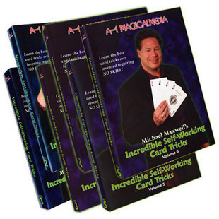 Incredible Self Working Card Tricks by Michael Maxwell 6 Volume set