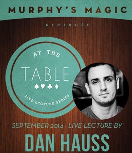 At the Table Live Lecture by Dan Hauss