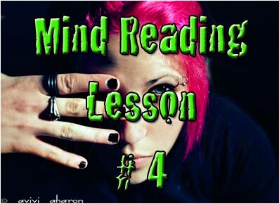 Mind Reading Lesson 4 by Kenton Knepper
