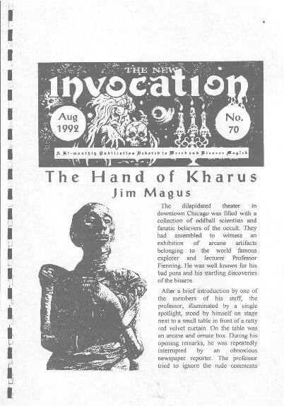 The New Invocation  N°70 by Docc Hilford