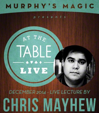 At the Table Live Lecture by Chris Mayhew