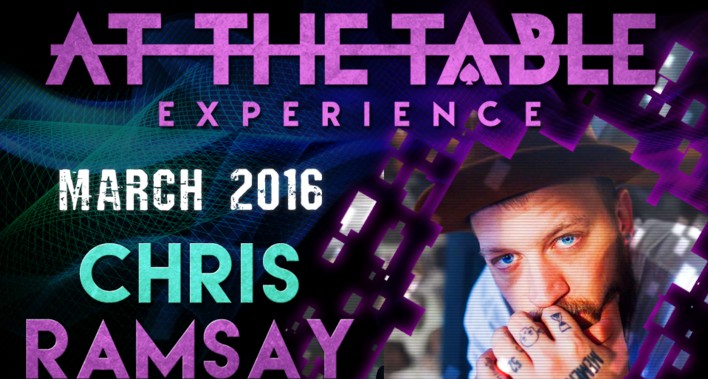 At the Table Live Lecture Chris Ramsay March 2nd 2016